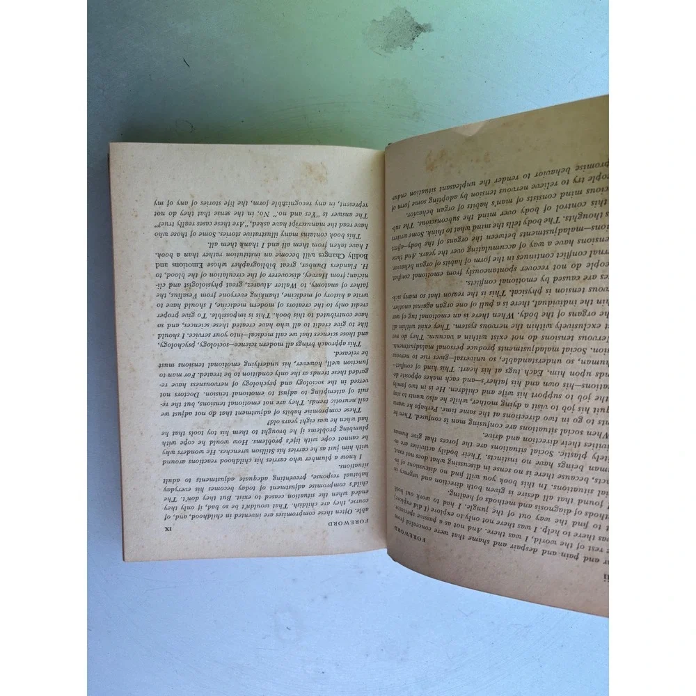 Release From Nervous Tension David Harold Fink MD 1943 Simon Schuster‎ Hardcover
